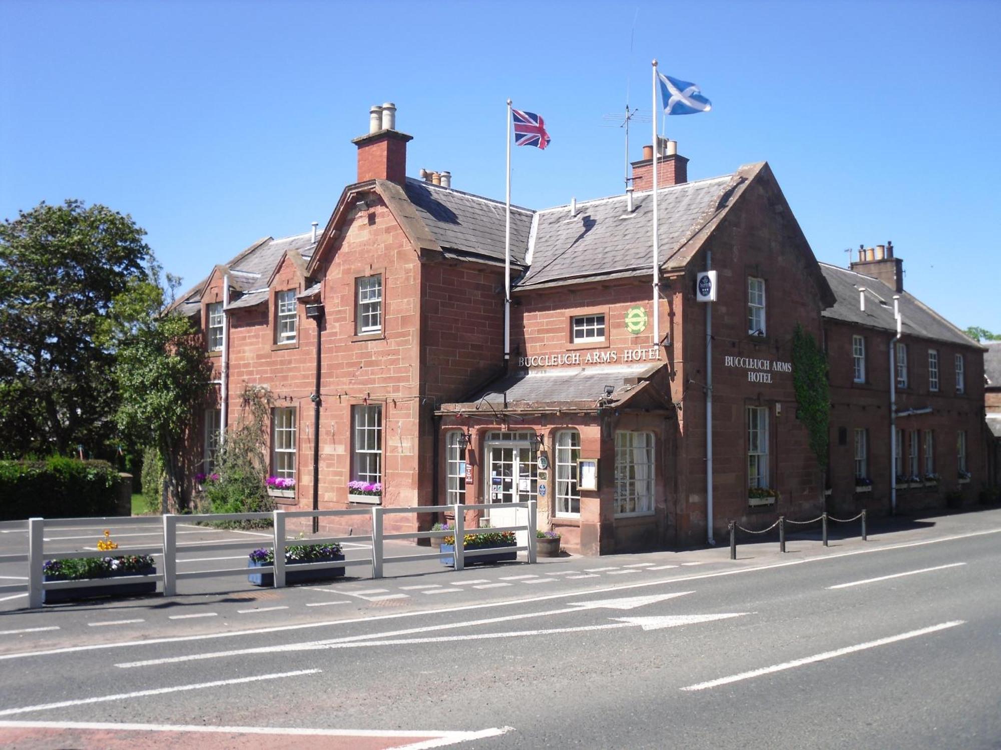 Hotel Buccleuch Arms St Boswells Exterior foto